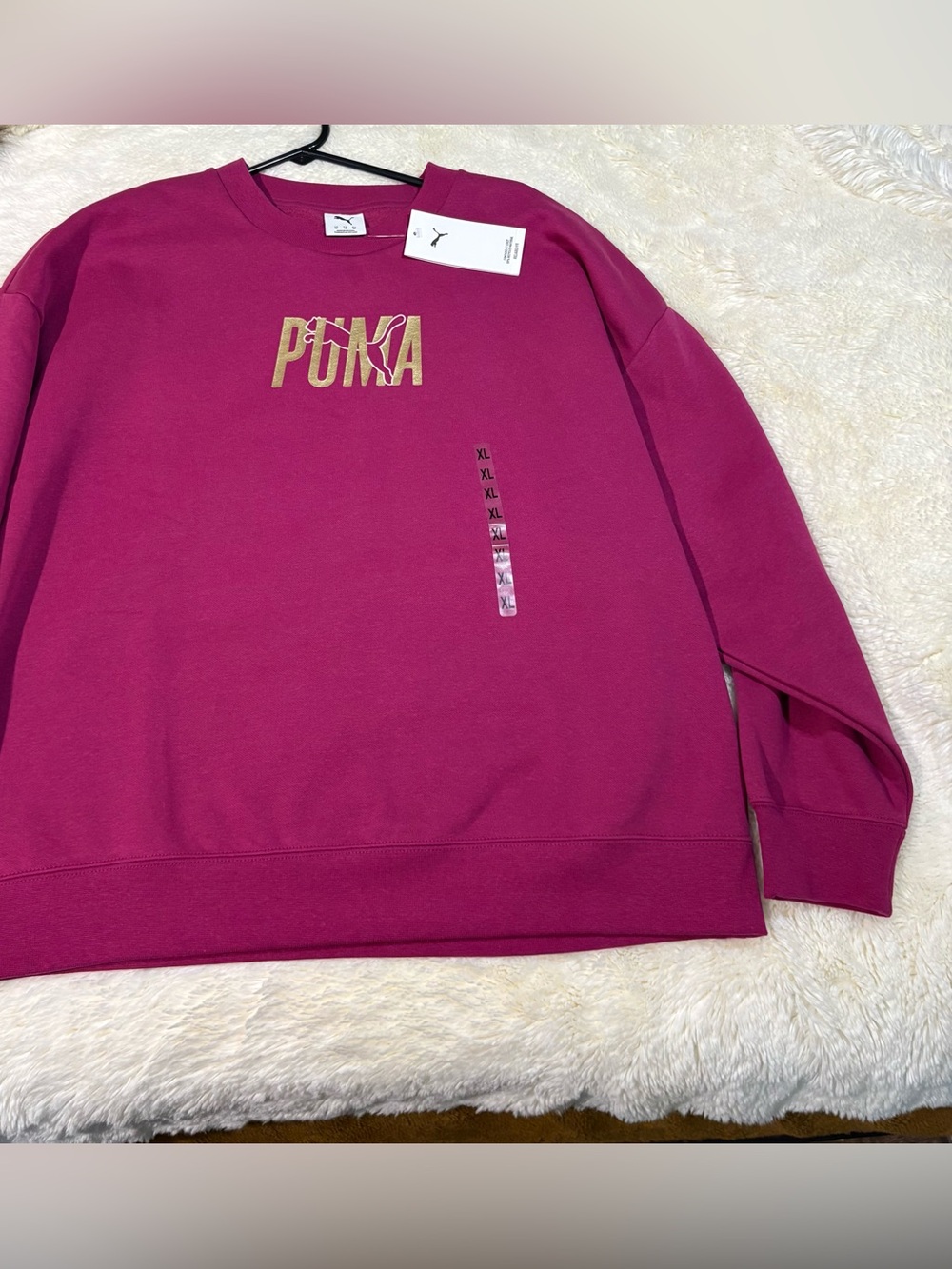 Puma Sweater with Gold Logo